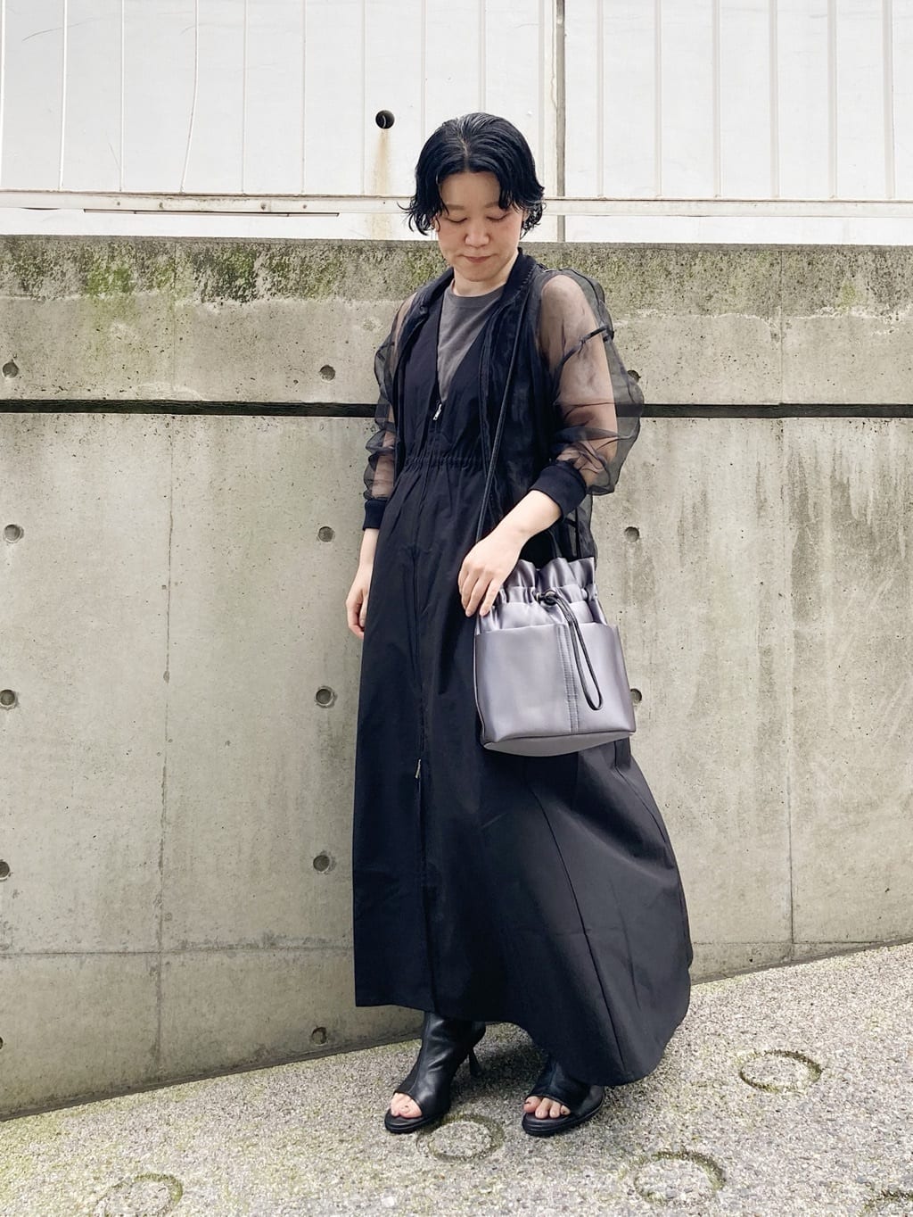 Cさんの「HIROKO HAYASHI｜LUINI SATINE（ルイーニ サティーネ）ショルダーバッグ」を使ったコーディネート