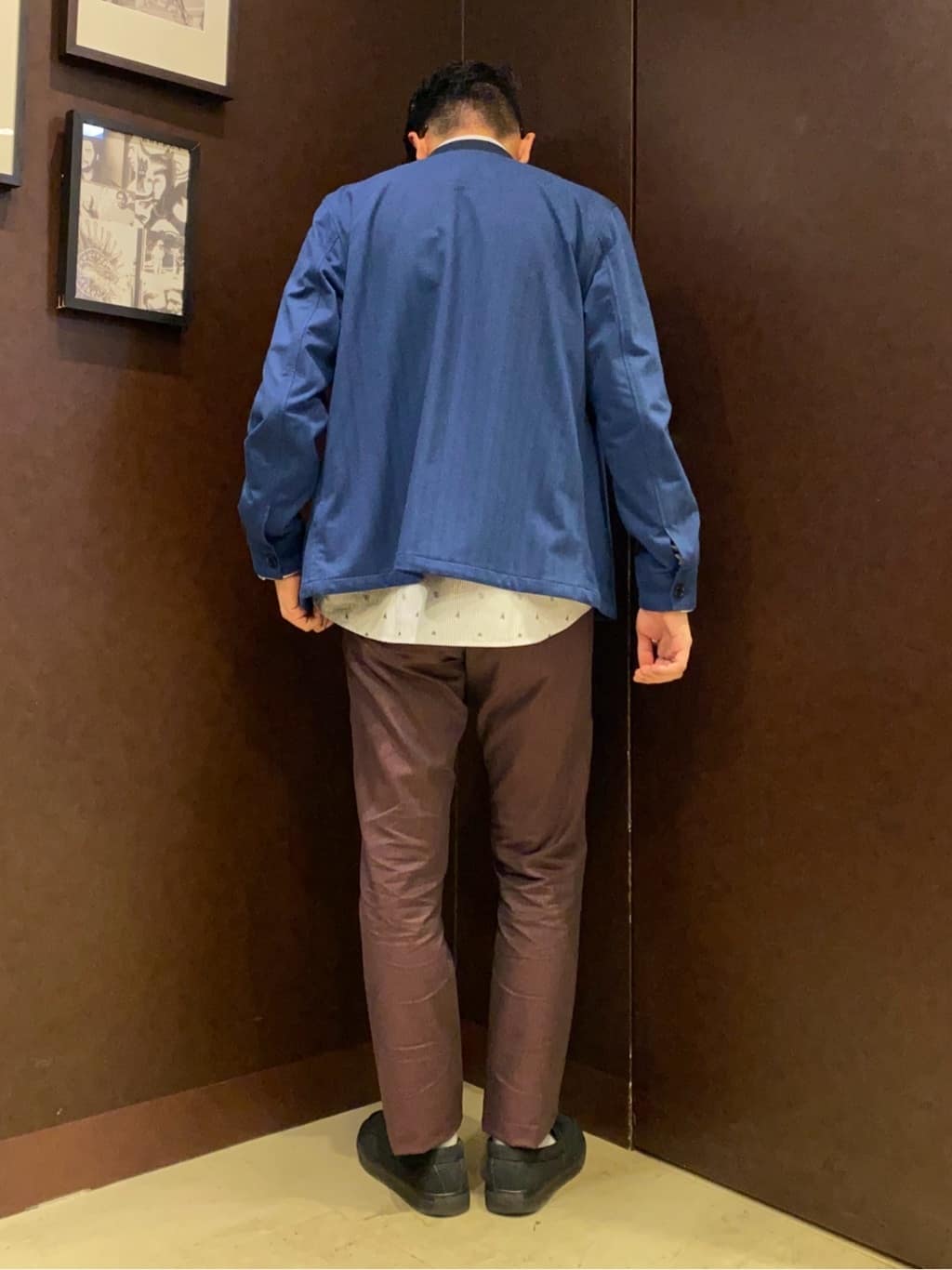 shuheiさんの「TAKEO KIKUCHI｜【全7サイズ&times;8色展開！】トップマルチヘリンボン パンツ」を使ったコーディネート