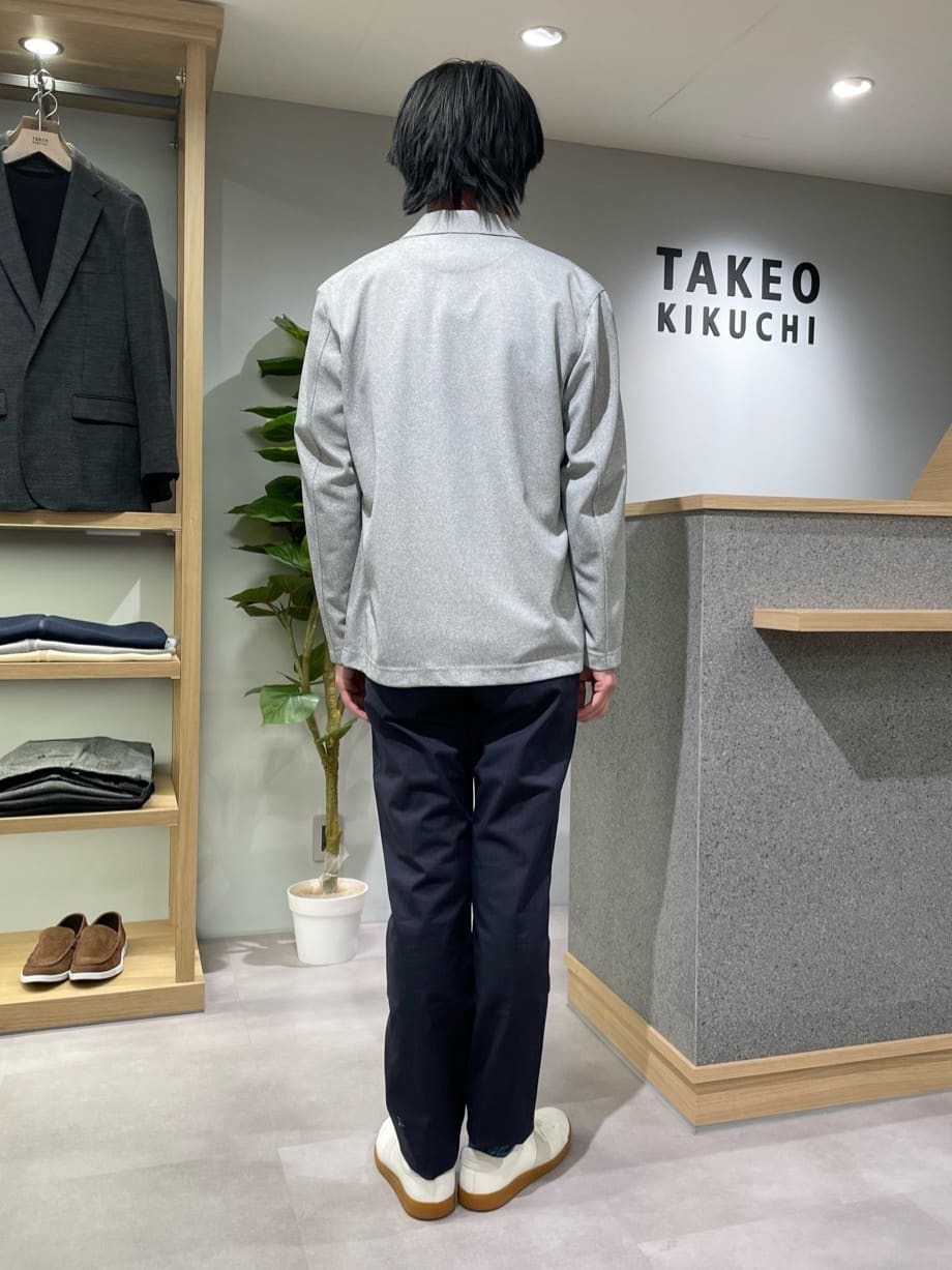 TAKE✳︎さんの「TAKEO KIKUCHI｜【全7サイズ&times;8色展開！】トップマルチヘリンボン パンツ」を使ったコーディネート
