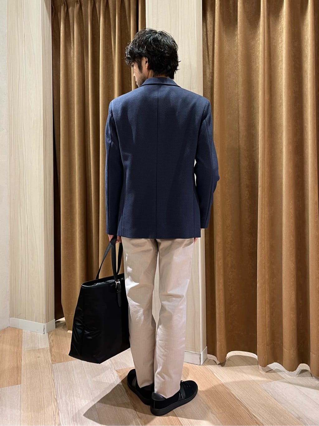 URAさんの「TAKEO KIKUCHI｜【抗菌防臭】クロスウィーブ ジャケット」を使ったコーディネート