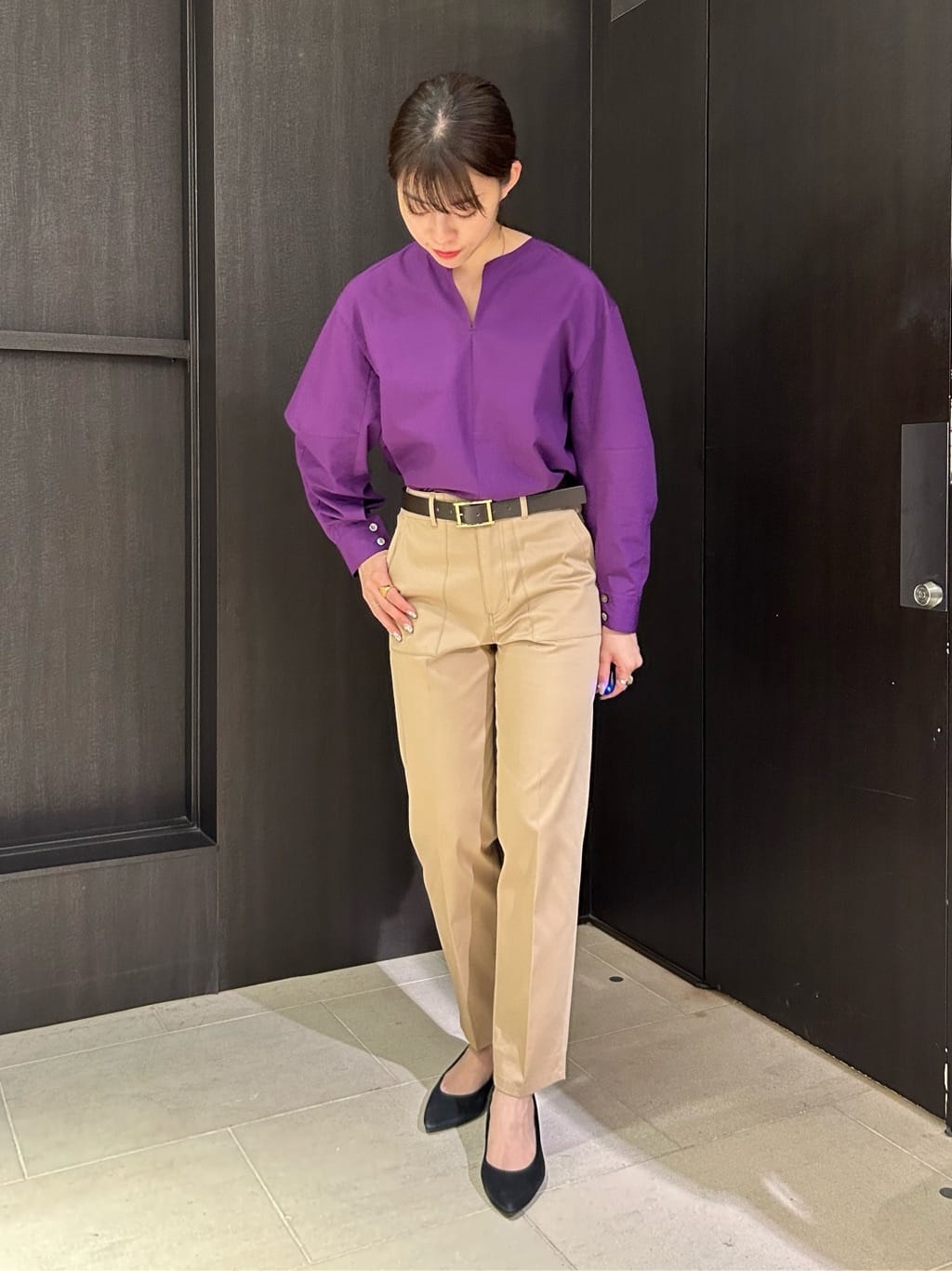 フジワラさんの「UNTITLED｜」を使ったコーディネート