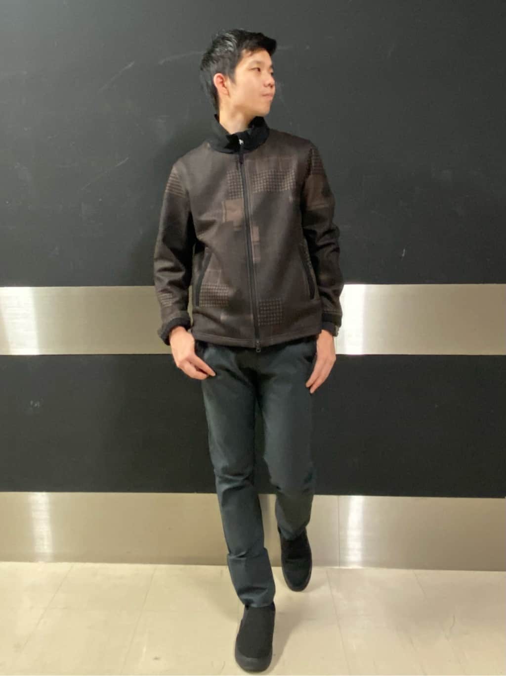 shoumaさんの「TAKEO KIKUCHI｜【全7サイズ&times;8色展開！】トップマルチヘリンボン パンツ」を使ったコーディネート