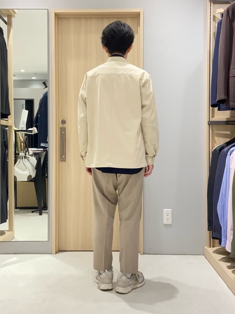 わいずみさんの「TAKEO KIKUCHI｜【抗菌防臭/シーズンレス】シアサッカー ジャージシャツ」を使ったコーディネート