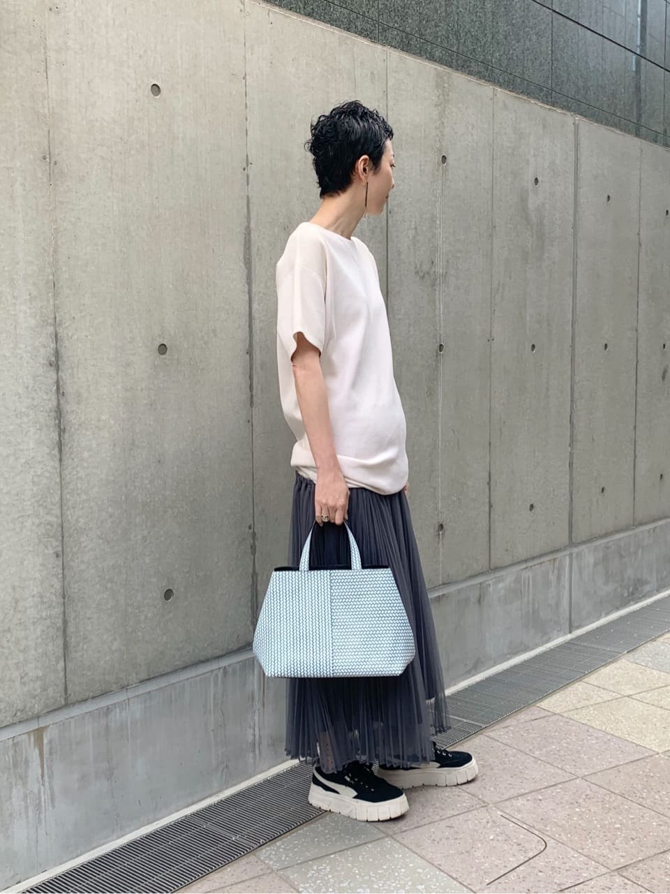 Kさんの「HIROKO HAYASHI｜OTTICA（オッティカ）ハンドトートバッグS」を使ったコーディネート