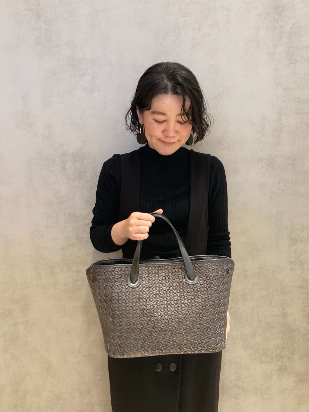 Cさんの「HIROKO HAYASHI｜GIRASOLE（ジラソーレ）ハンドトートバッグ」を使ったコーディネート