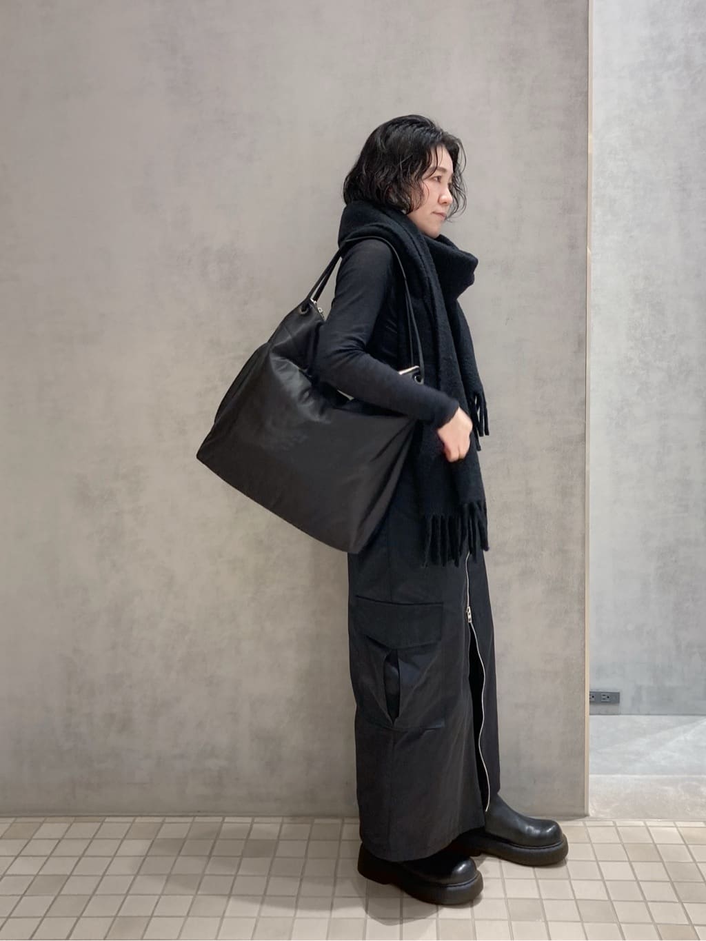 Cさんの「HIROKO HAYASHI｜ENORME（エノルメ）ショルダーバッグ」を使ったコーディネート