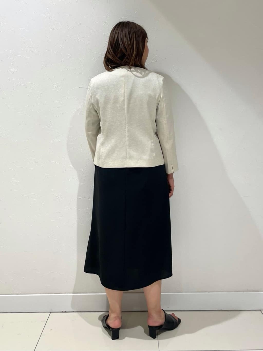 YUUKIさんの「INDIVI｜【セレモニーにおすすめ！】パール調トップネックレス」を使ったコーディネート