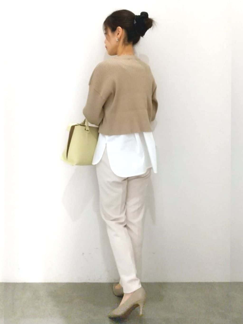 Matsuさんの「OPAQUE.CLIP｜【抗菌防臭加工/7cmヒール】ベーシックパンプス/通勤対応」を使ったコーディネート