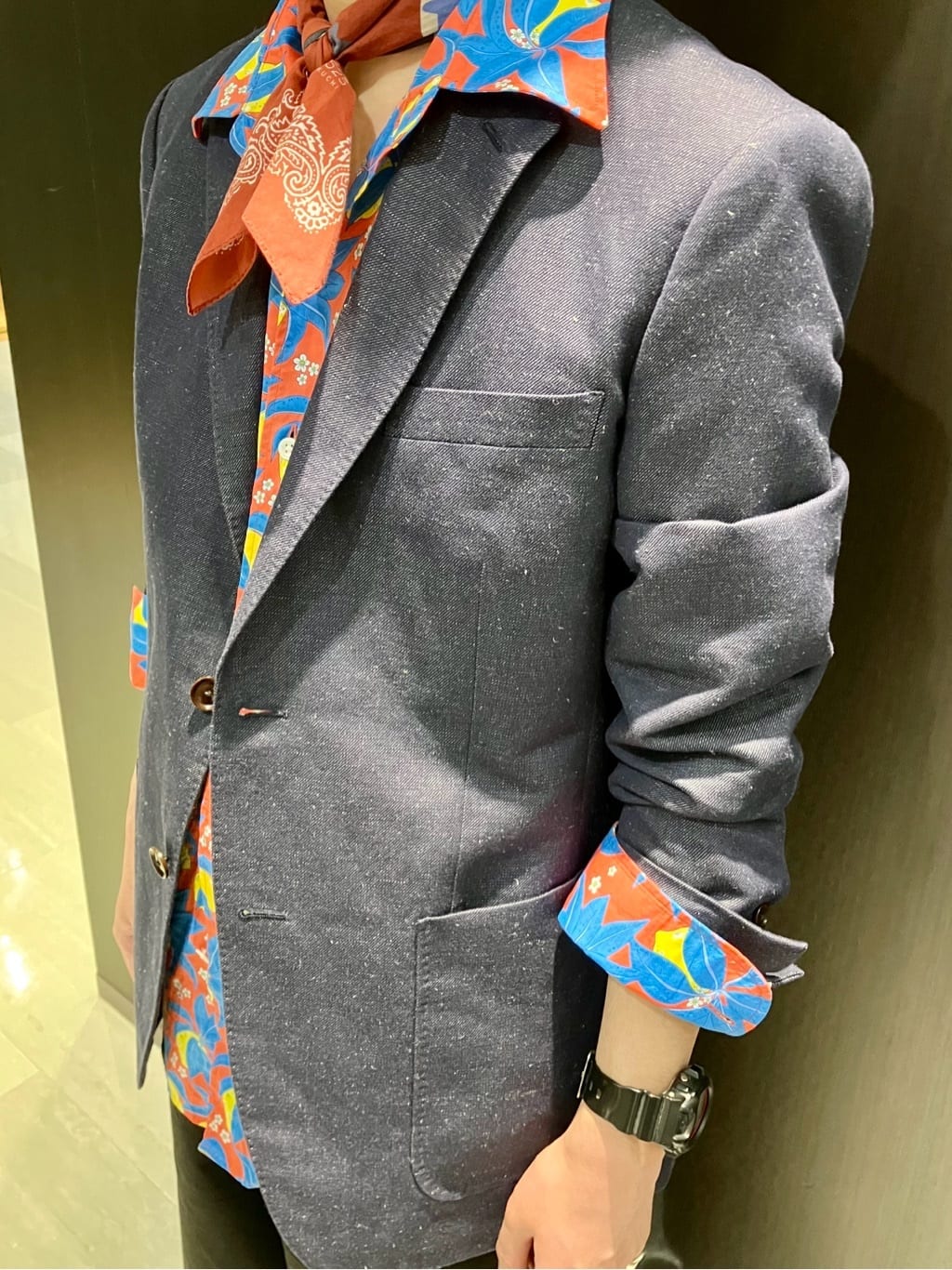MATSUさんの「TAKEO KIKUCHI｜ボーラーハット ハンドペイントライク バンダナ」を使ったコーディネート