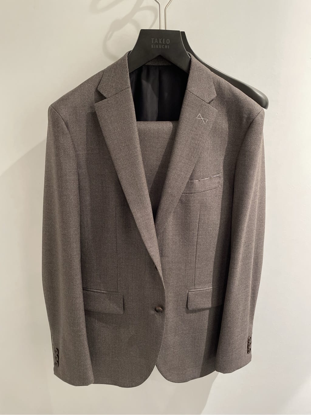 Tightさんの「TAKEO KIKUCHI｜【Made in JAPAN】番千鳥ウィンドペン柄 ネクタイ」を使ったコーディネート