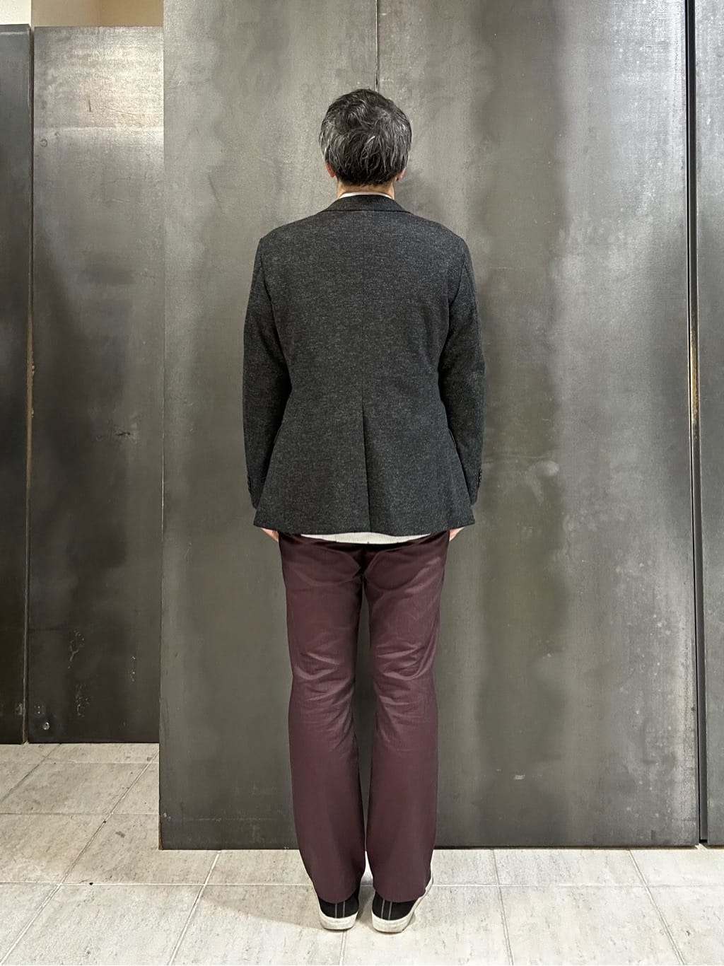 coheyさんの「TAKEO KIKUCHI｜【全7サイズ&times;8色展開！】トップマルチヘリンボン パンツ」を使ったコーディネート