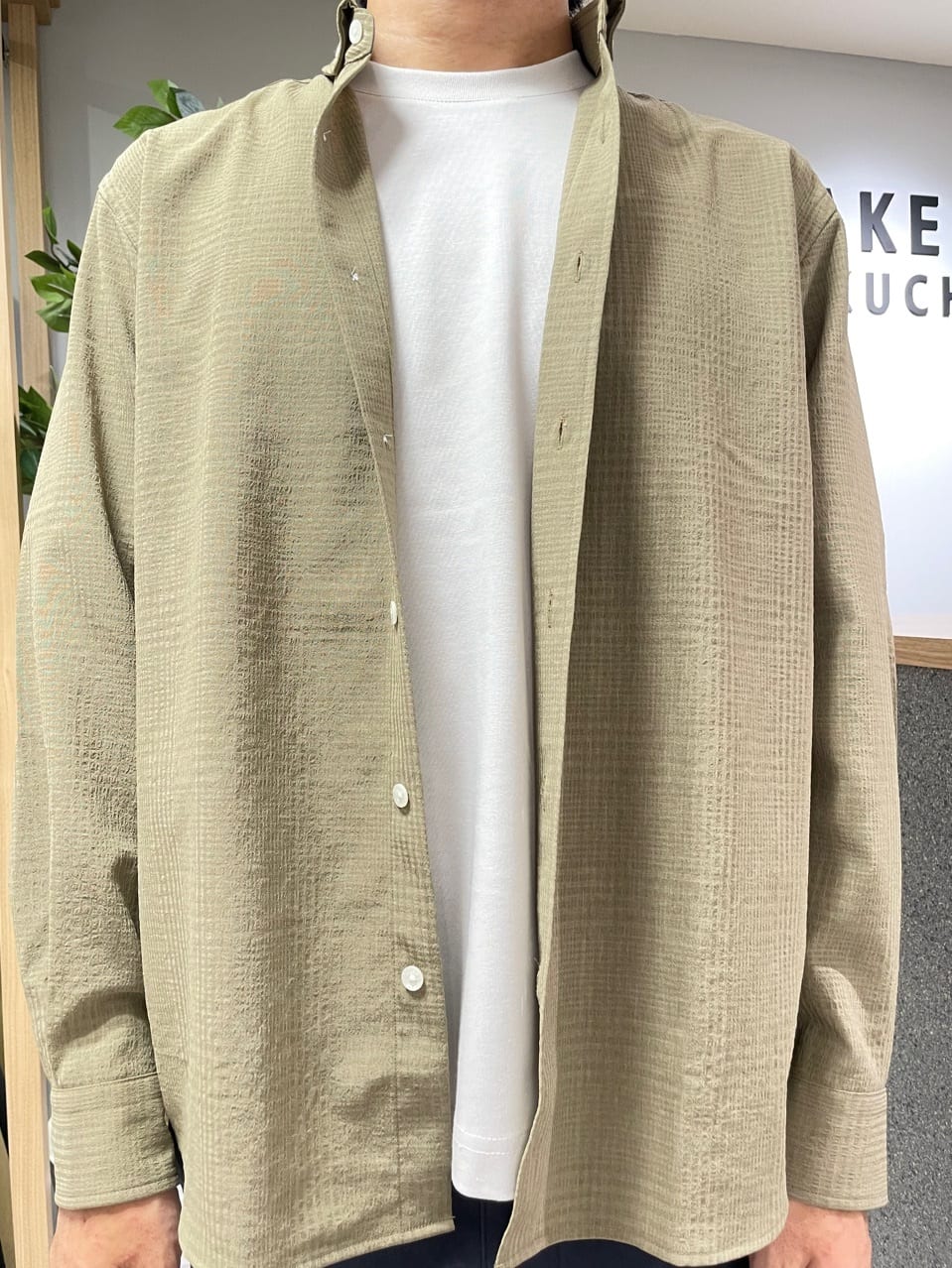 TAKE✳︎さんの「TAKEO KIKUCHI｜【全7サイズ&times;8色展開！】トップマルチヘリンボン パンツ」を使ったコーディネート