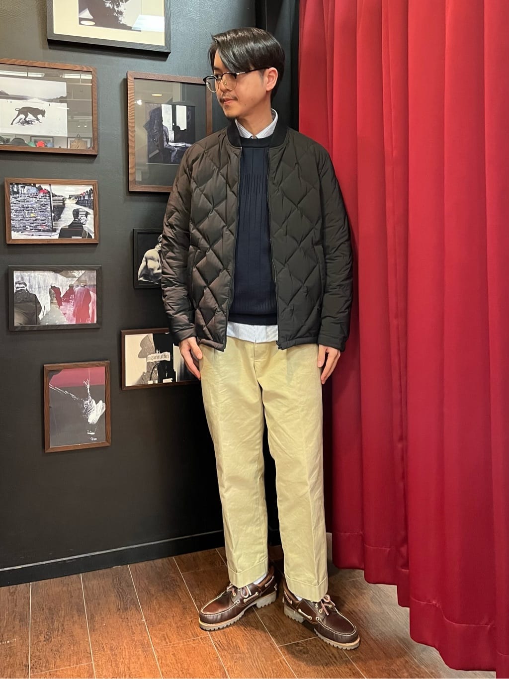 KUROさんの「TAKEO KIKUCHI｜【3WAY／撥水】ドビーメモリー ダウンライナーブルゾン」を使ったコーディネート