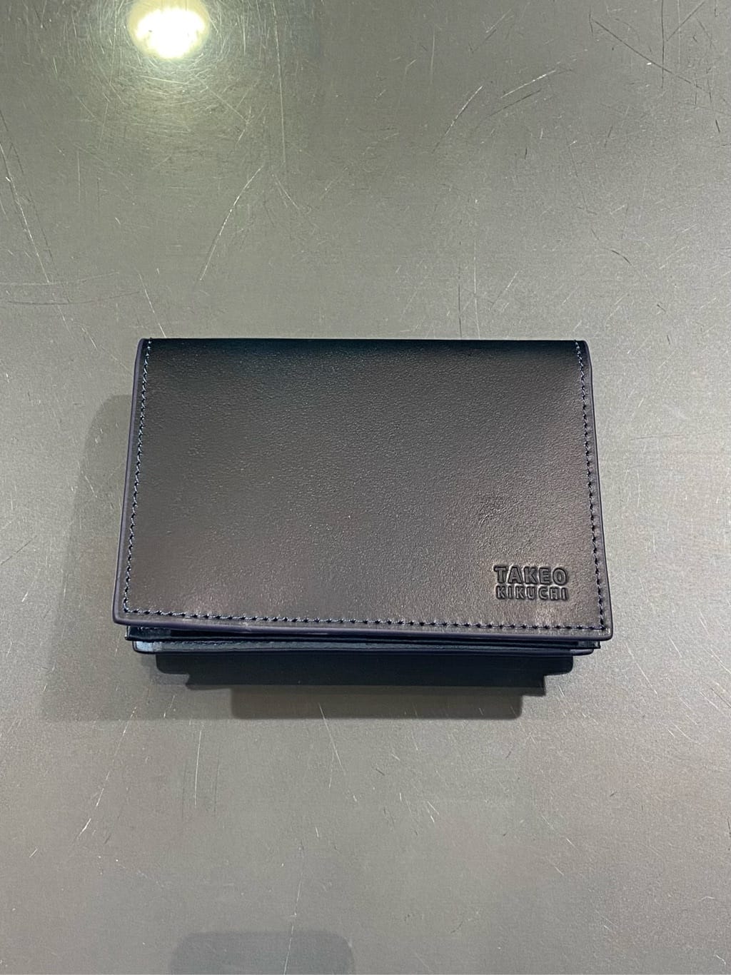 uedaさんの「TAKEO KIKUCHI｜【ソフト＆ナチュラル】ミニメッシュ レザー 名刺入れ」を使ったコーディネート