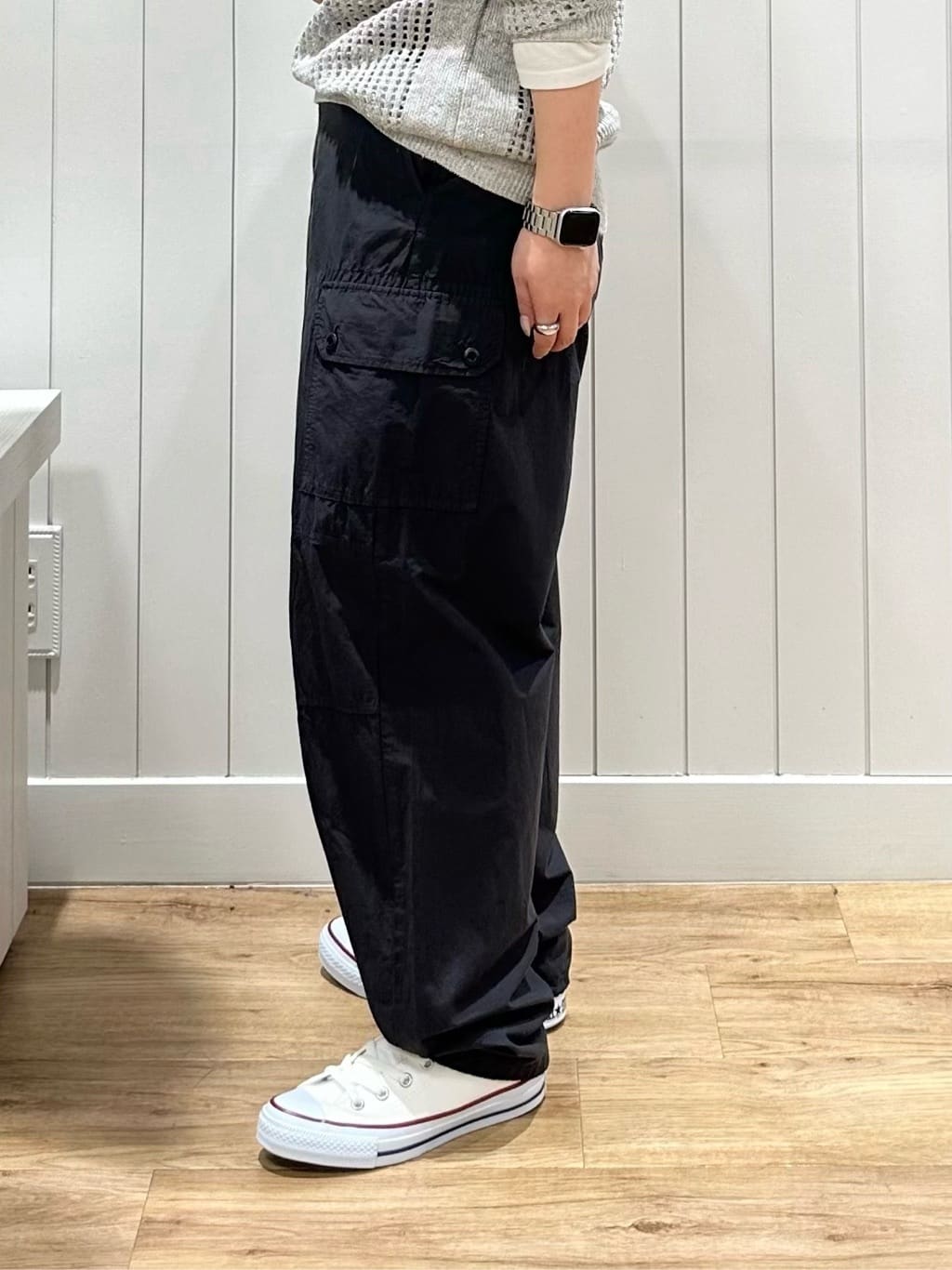 nahoさんの「Dessin｜【CONVERSE/コンバース】ハイカット」を使ったコーディネート