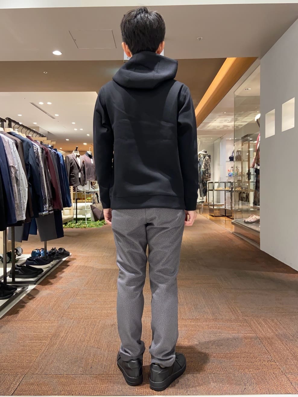 わいずみさんの「TAKEO KIKUCHI｜【DOWN FABRIC】ダウンファブリック スタンドカラーブルゾン」を使ったコーディネート