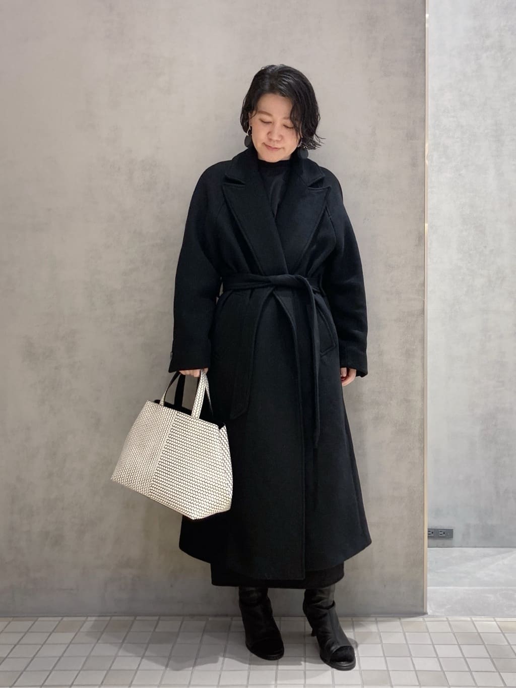 Cさんの「HIROKO HAYASHI｜OTTICA（オッティカ）ハンドトートバッグS」を使ったコーディネート
