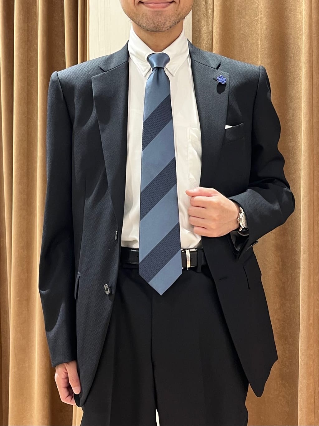 URAさんの「TAKEO KIKUCHI｜【Made in JAPAN】矢絣（やがすり）スーツ／スリーピース対応」を使ったコーディネート
