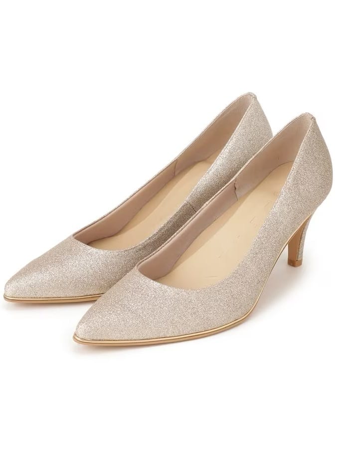 Akiさんの「ESPERANZA｜12時間パンプスNeoグリッター[7.5cmヒール]」を使ったコーディネート