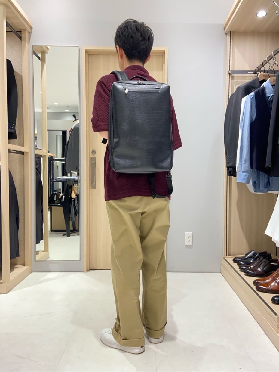 わいずみさんの「TAKEO KIKUCHI｜【抗菌防臭／5サイズ展開】ハイゲージポンチ Tシャツ」を使ったコーディネート