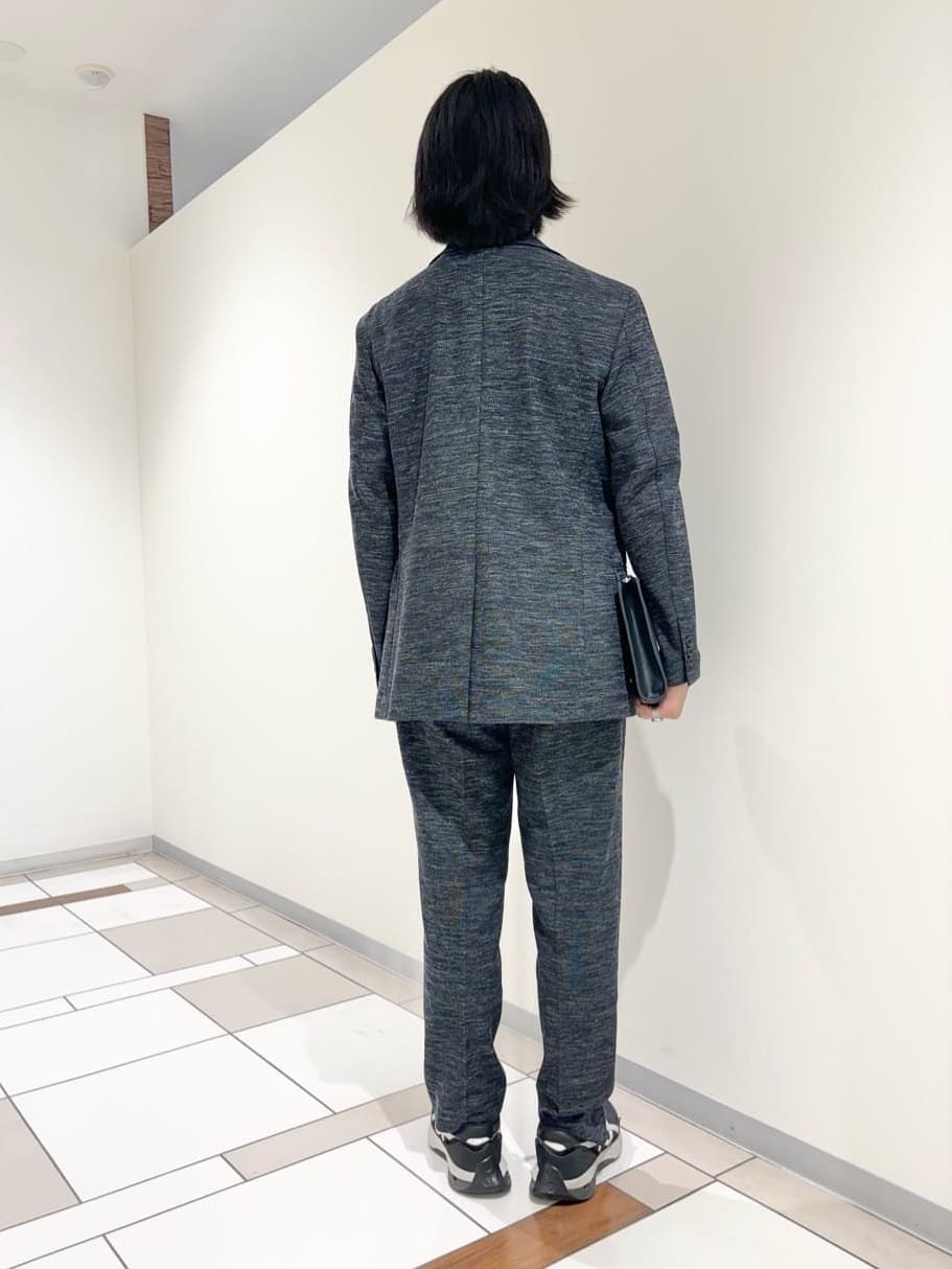 及川さんの「TAKEO KIKUCHI｜【尾州織】リネンブレンド メッシュ ジャケット」を使ったコーディネート