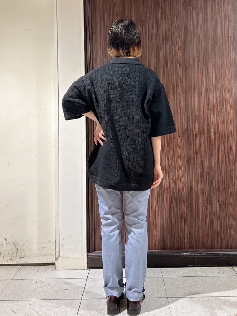 さやさんの「TAKEO KIKUCHI｜【全7サイズ&times;8色展開！】トップマルチヘリンボン パンツ」を使ったコーディネート