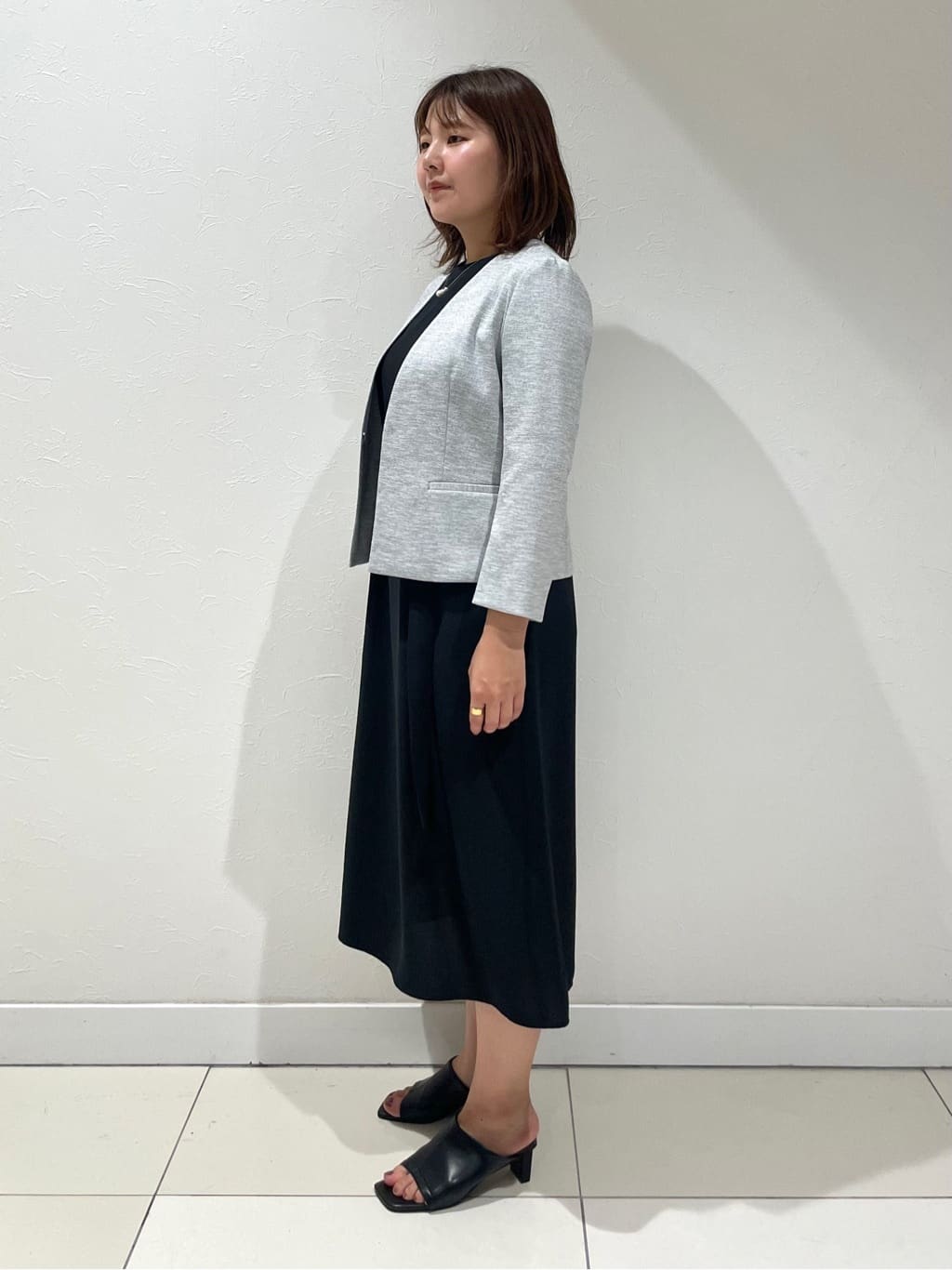 YUUKIさんの「INDIVI｜【セレモニーにおすすめ！】パール調トップネックレス」を使ったコーディネート