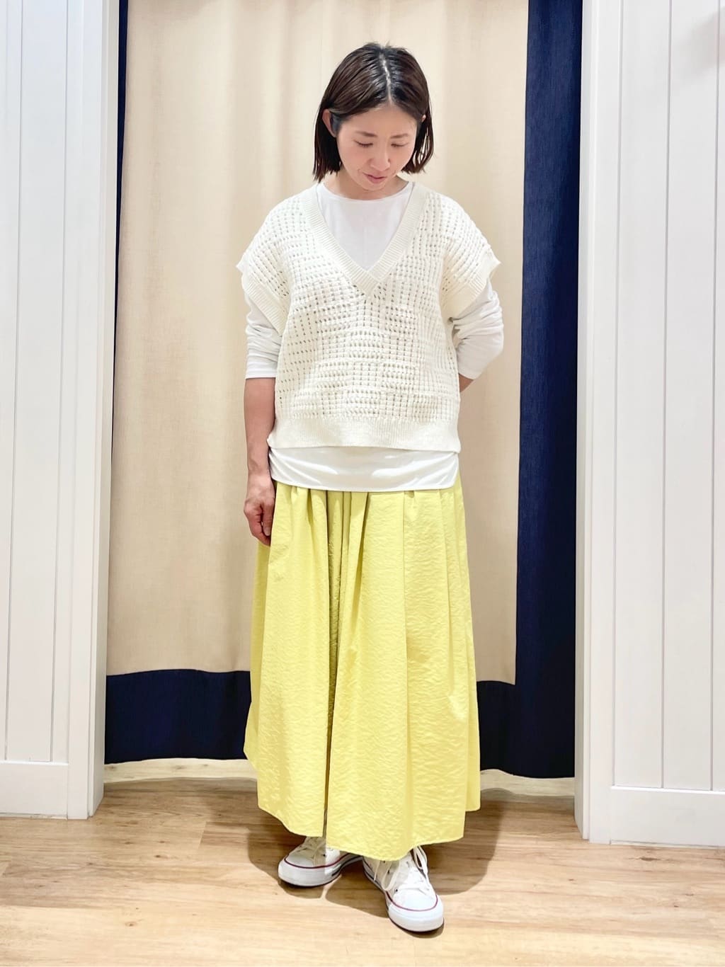 Akiさんの「Dessin｜【CONVERSE/コンバース】ハイカット」を使ったコーディネート