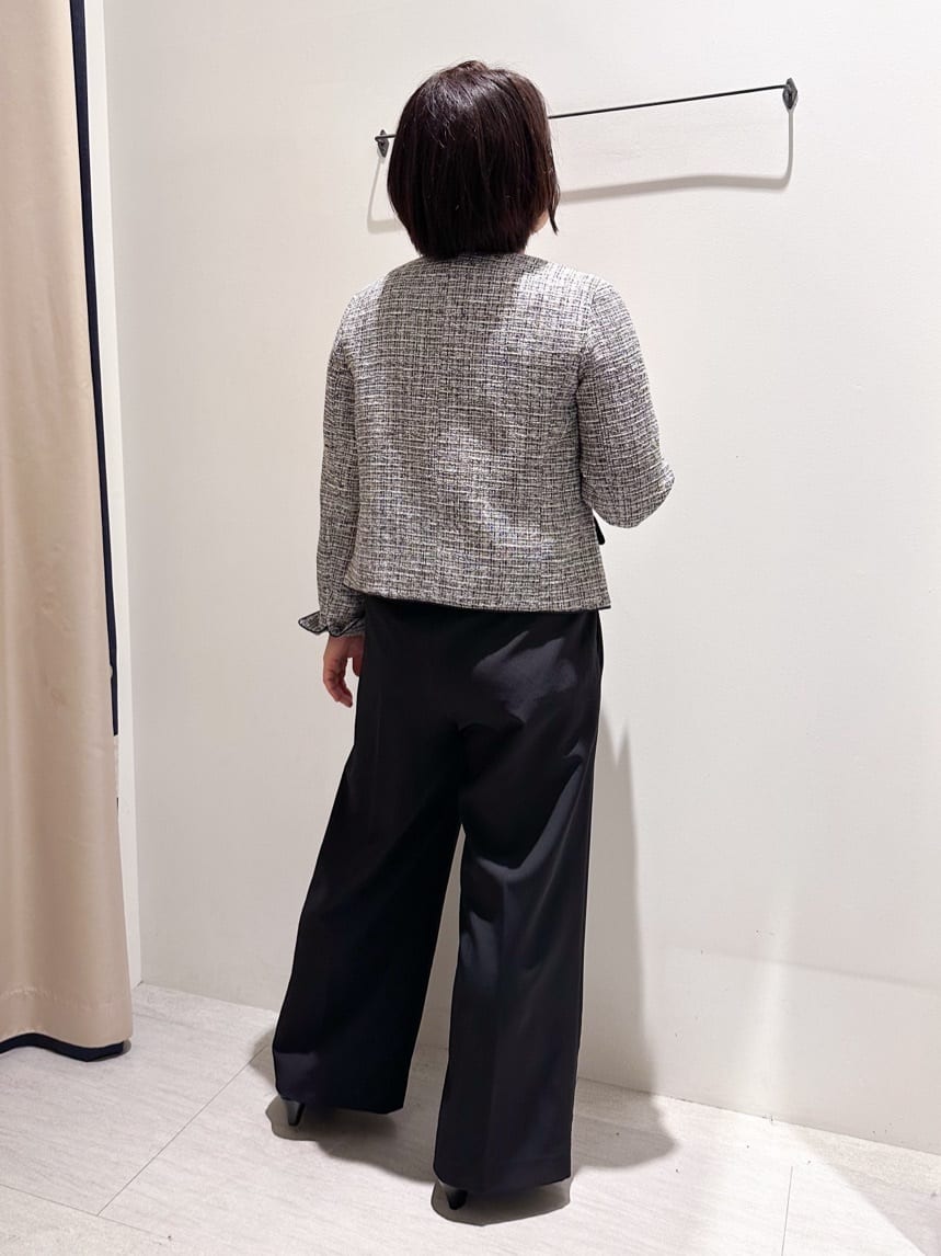 naoさんの「grove｜【セレモニー】フラワーシフォンパール調コサージュ」を使ったコーディネート