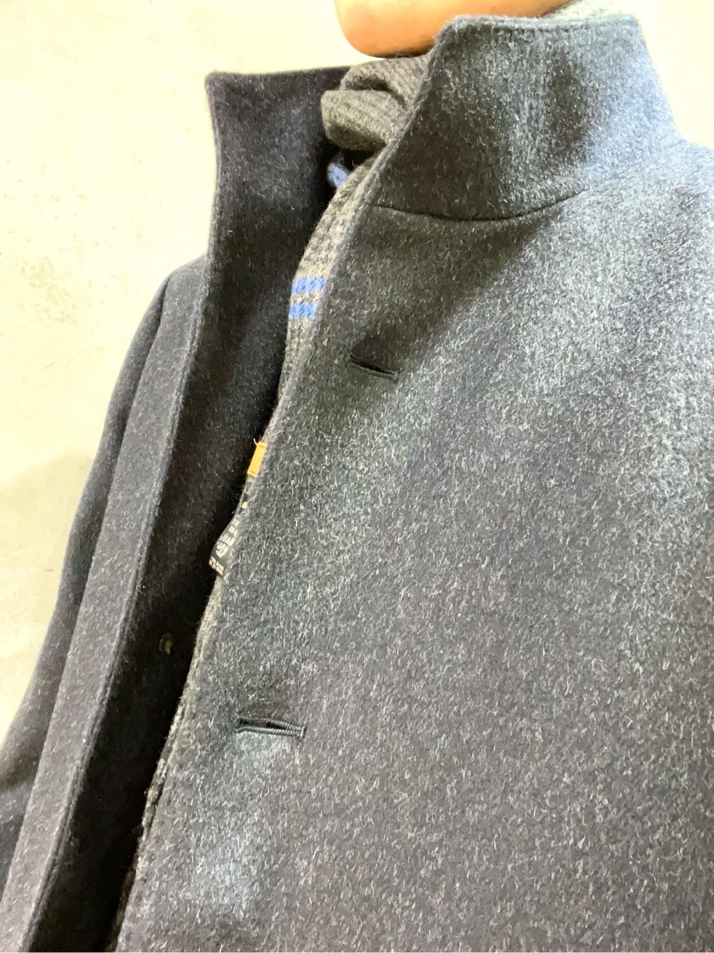 Seiyaさんの「TAKEO KIKUCHI｜【ウールカシミヤブレンド】ビーバー調 スタンドカラー コート」を使ったコーディネート