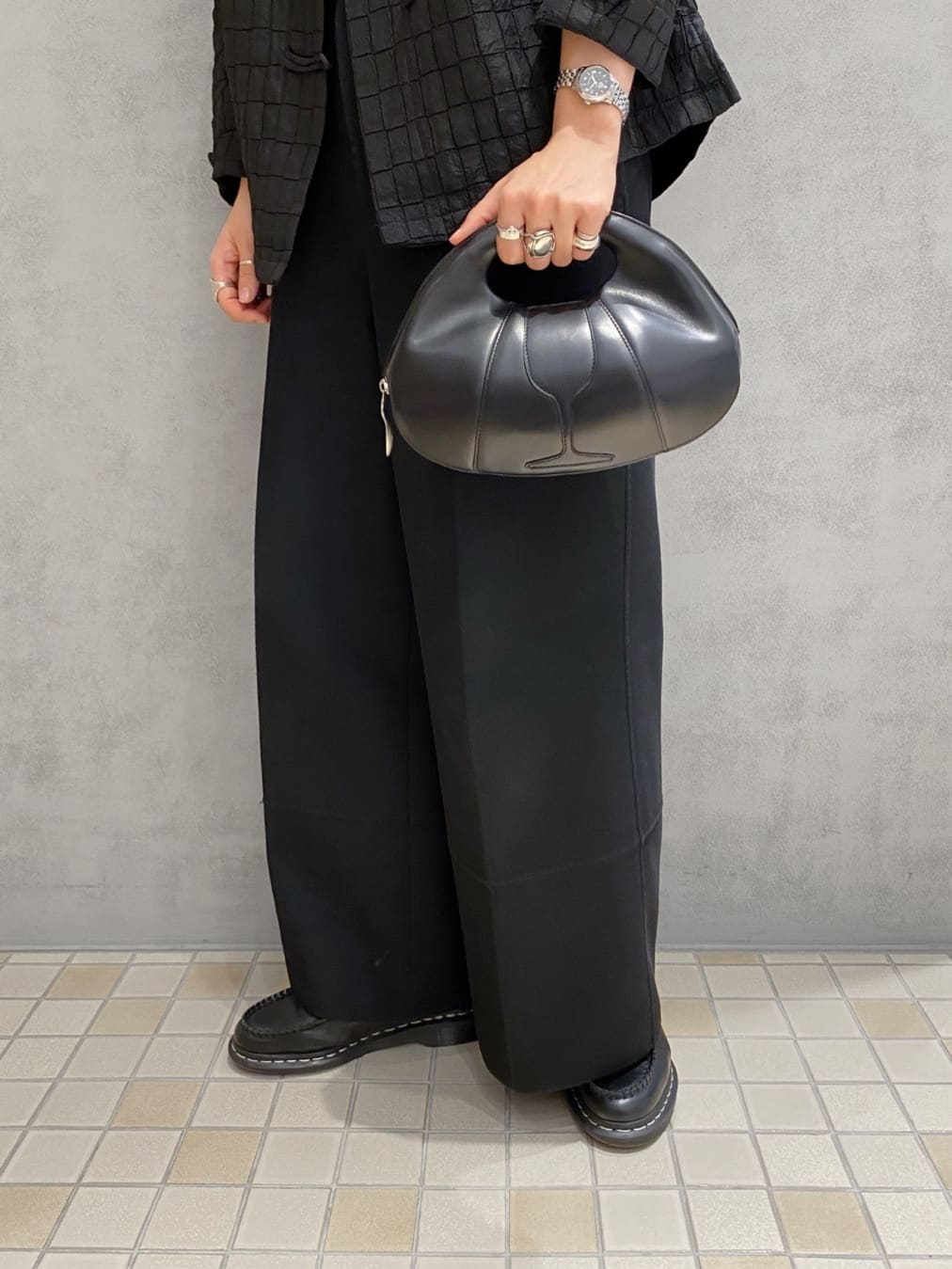 Uさんの「HIROKO HAYASHI｜PEPE CERCHIO（ペペ チェルキオ）ピアス」を使ったコーディネート