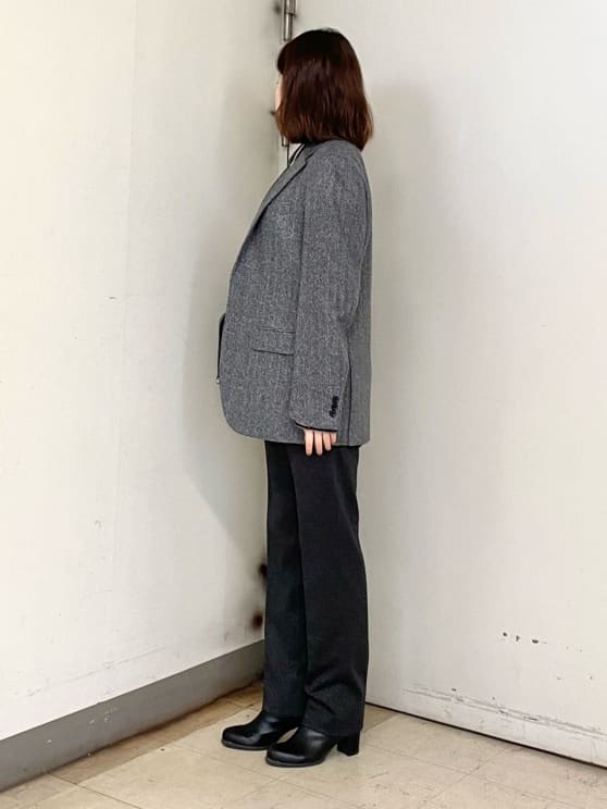 かわぴーさんの「TAKEO KIKUCHI｜【Sサイズ～】メランジ ストレッチ ジャージー スラックス」を使ったコーディネート
