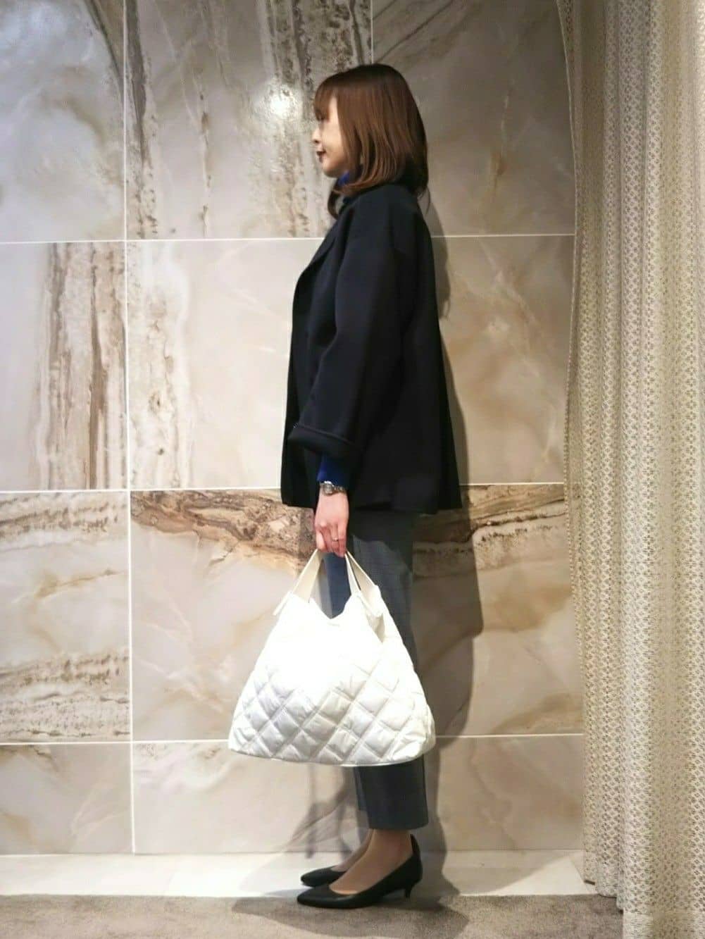 todaさんの「UNTITLED｜【日本製・本革】Comfit Dresser Pumps（コンフィットドレッサーパンプス）」を使ったコーディネート