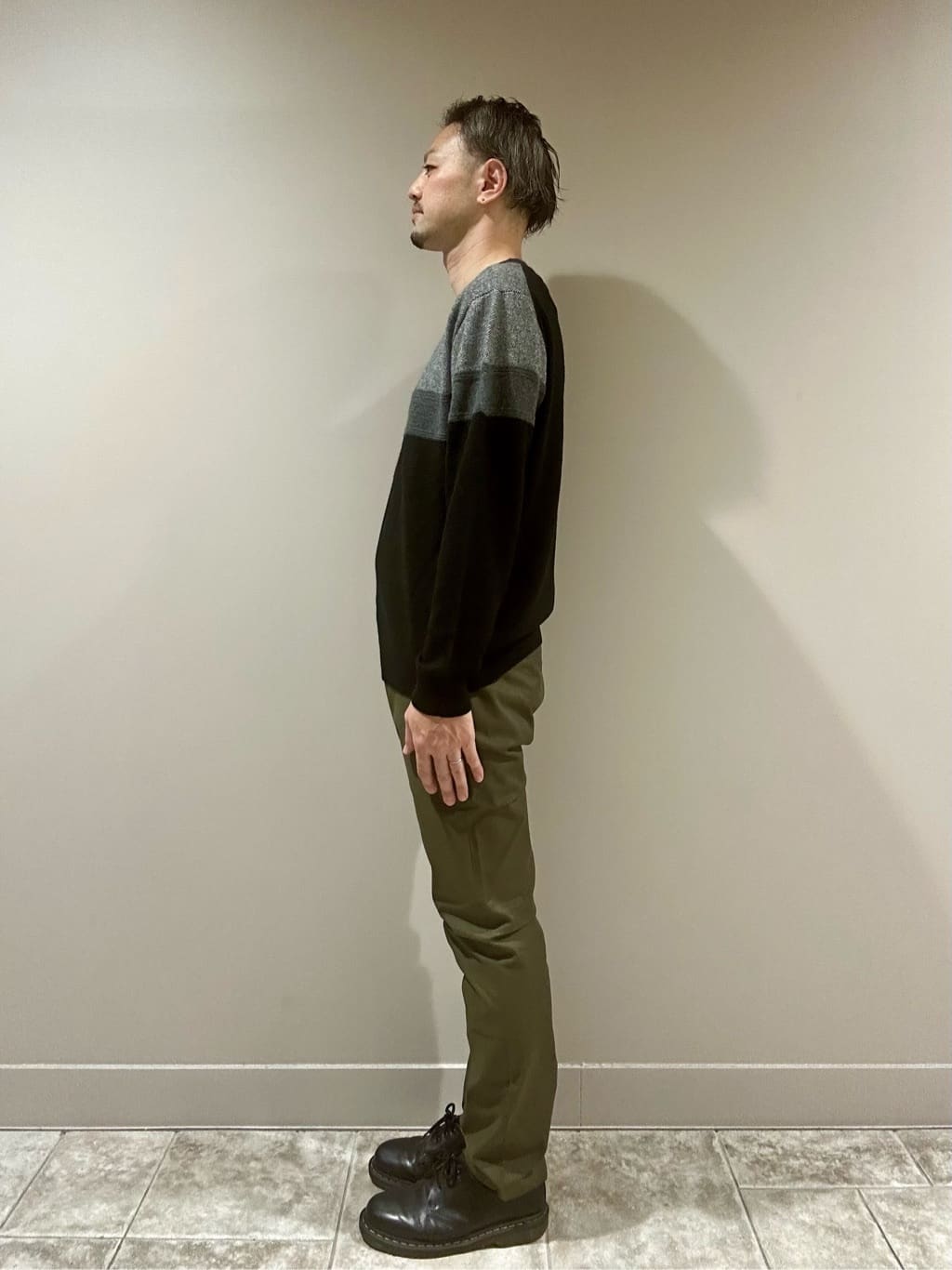 coheyさんの「TAKEO KIKUCHI｜【全7サイズ&times;8色展開！】トップマルチヘリンボン パンツ」を使ったコーディネート