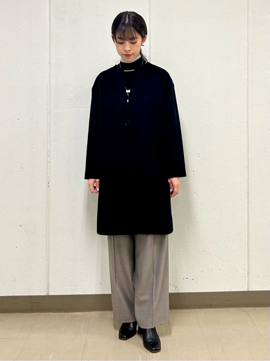 フジワラさんの「UNTITLED｜」を使ったコーディネート