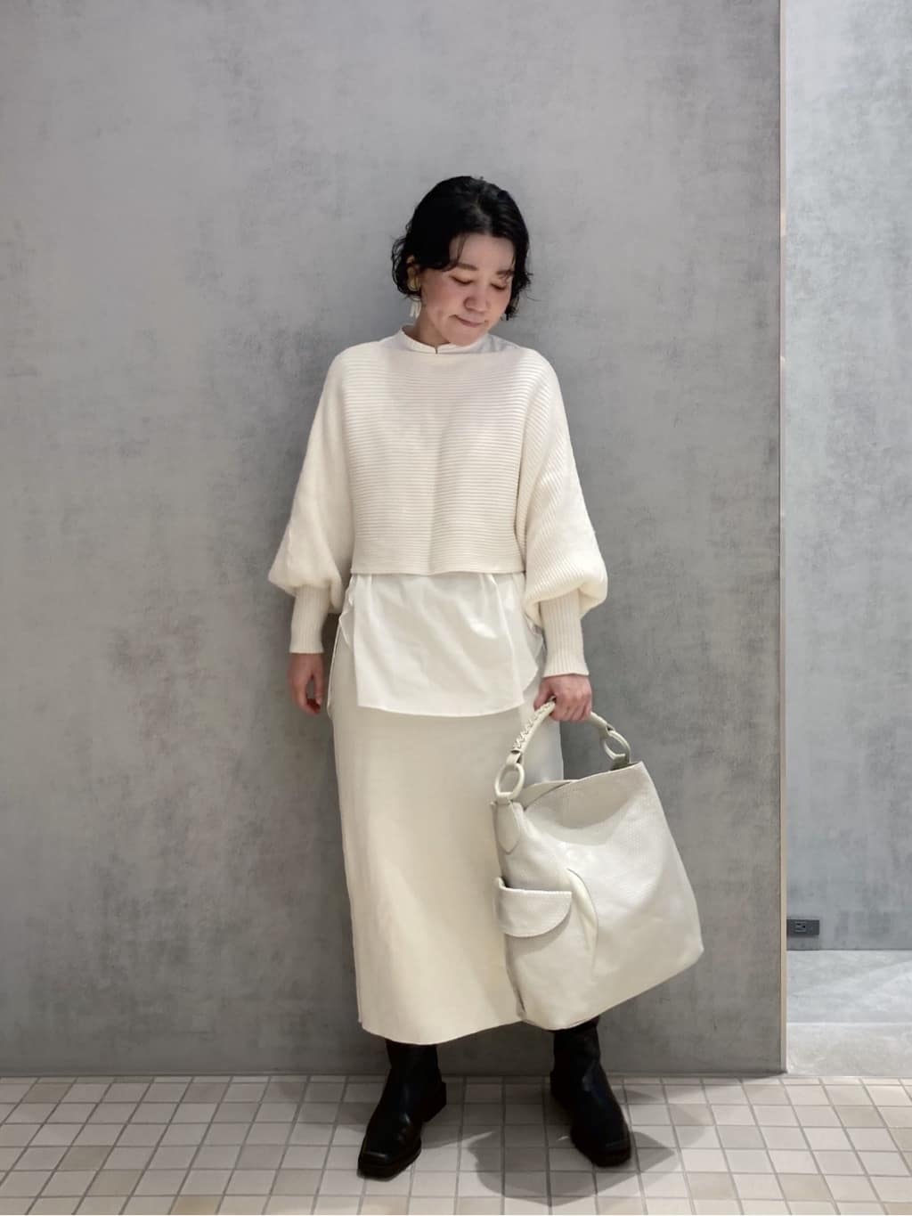 Cさんの「HIROKO HAYASHI｜CARDINALE(カルディナーレ)ワンショルダーバッグ」を使ったコーディネート