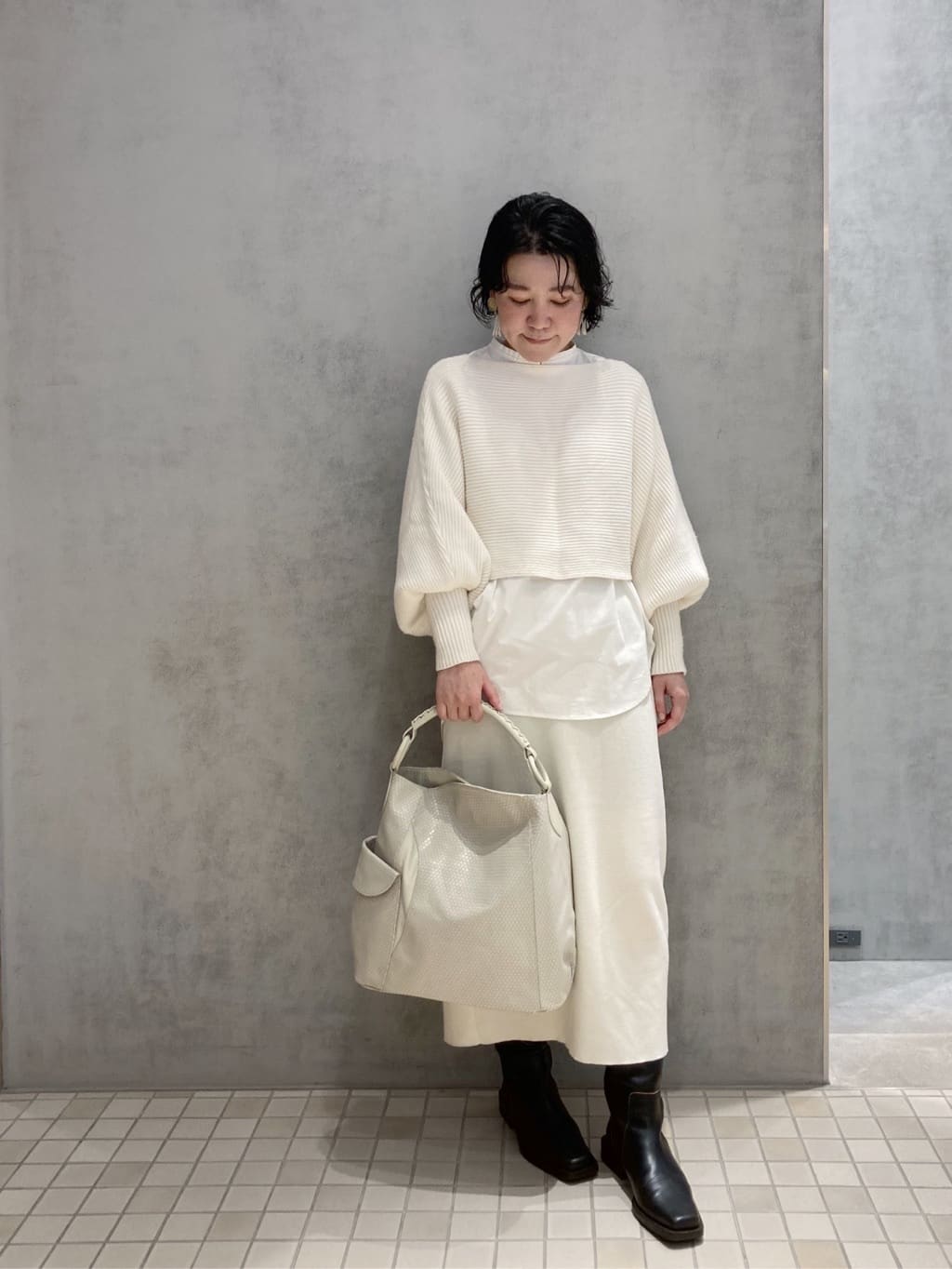 Cさんの「HIROKO HAYASHI｜CARDINALE(カルディナーレ)ワンショルダーバッグ」を使ったコーディネート