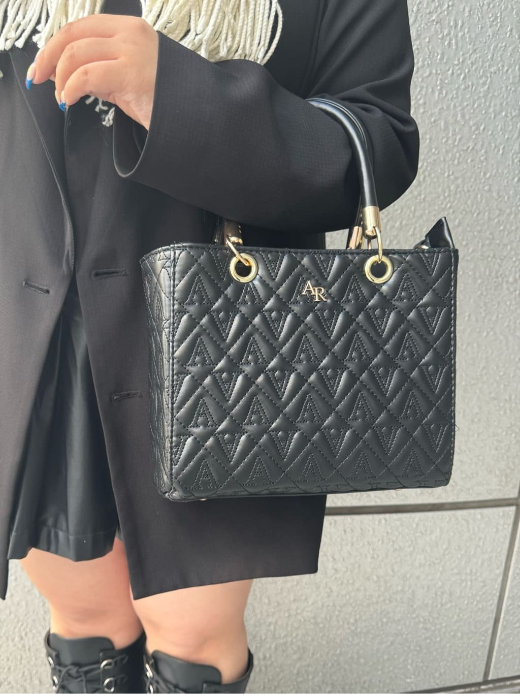 sayakaさんの「ESPERANZA｜キャリー2WAYトート」を使ったコーディネート