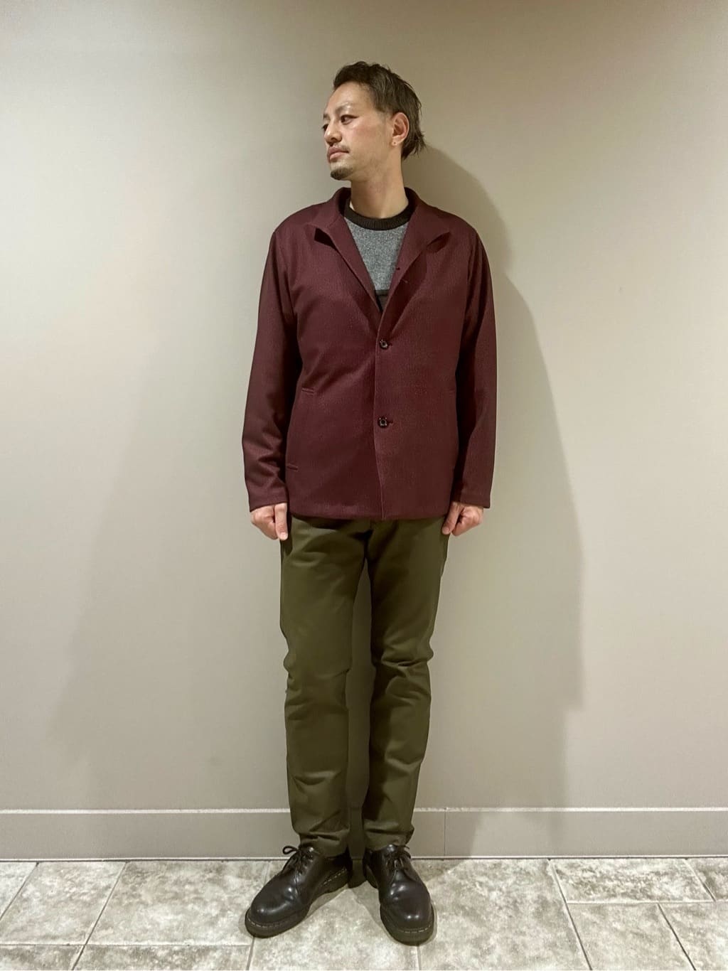 coheyさんの「TAKEO KIKUCHI｜【DOWN FABRIC】ダウンファブリック スタンドカラーブルゾン」を使ったコーディネート