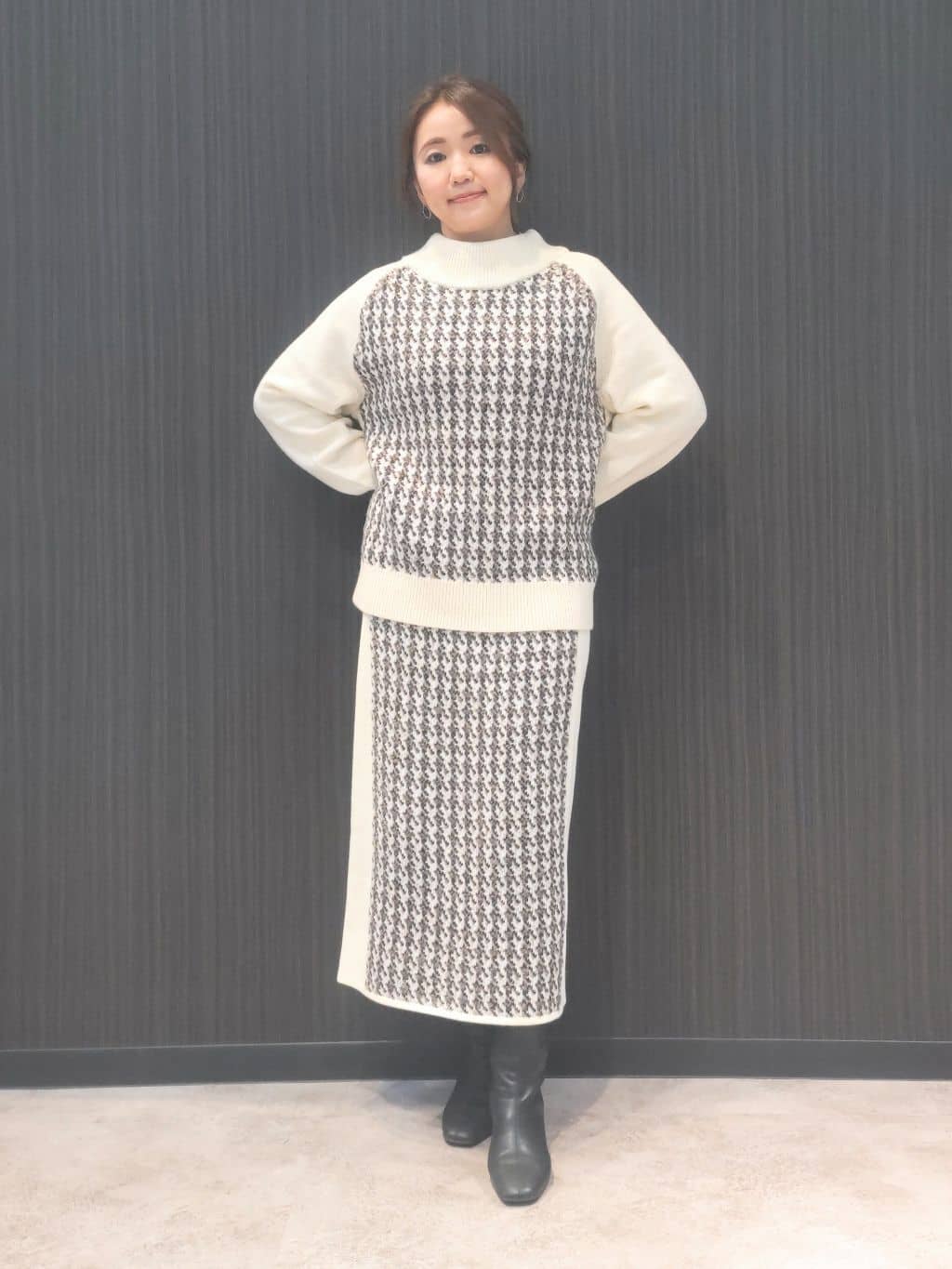 nacoさんの「INDIVI｜」を使ったコーディネート