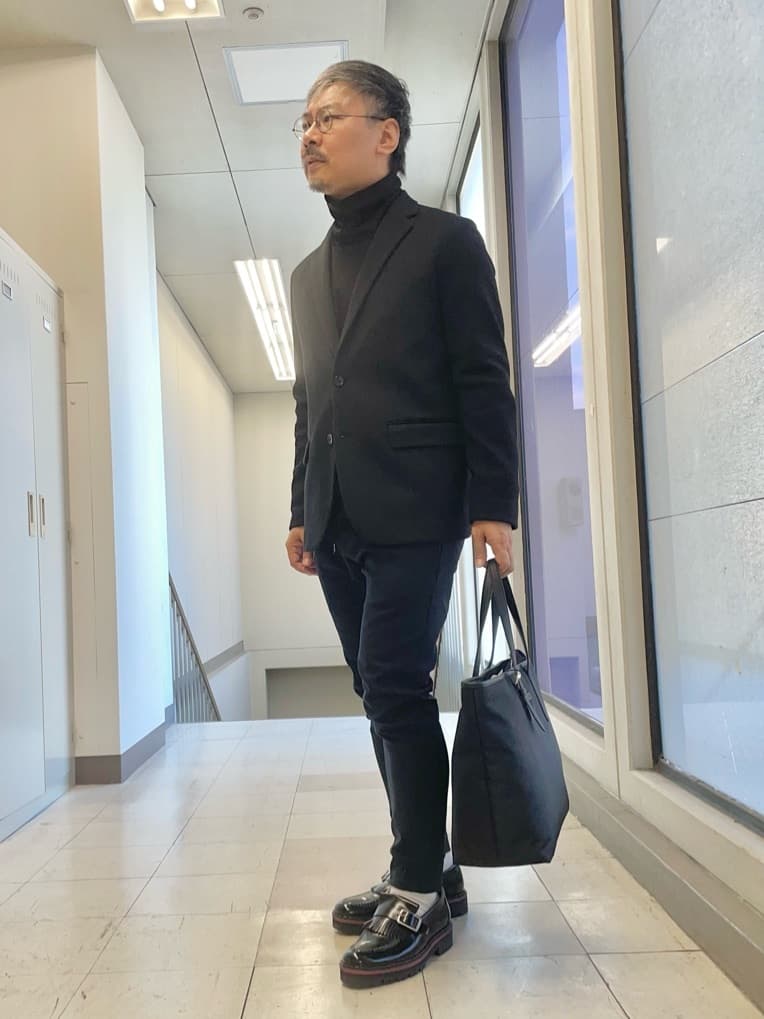 MAKOTO AIさんの「TAKEO KIKUCHI｜【抗菌防臭】クロスウィーブ ジャケット」を使ったコーディネート