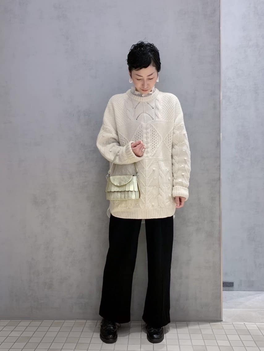Kさんの「HIROKO HAYASHI｜チェーン付長財布用 ロングチェーン」を使ったコーディネート