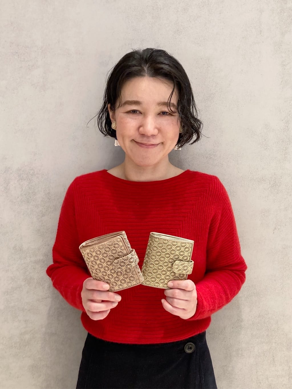 Cさんの「HIROKO HAYASHI｜GIRASOLE（ジラソーレ）薄型二つ折り財布」を使ったコーディネート