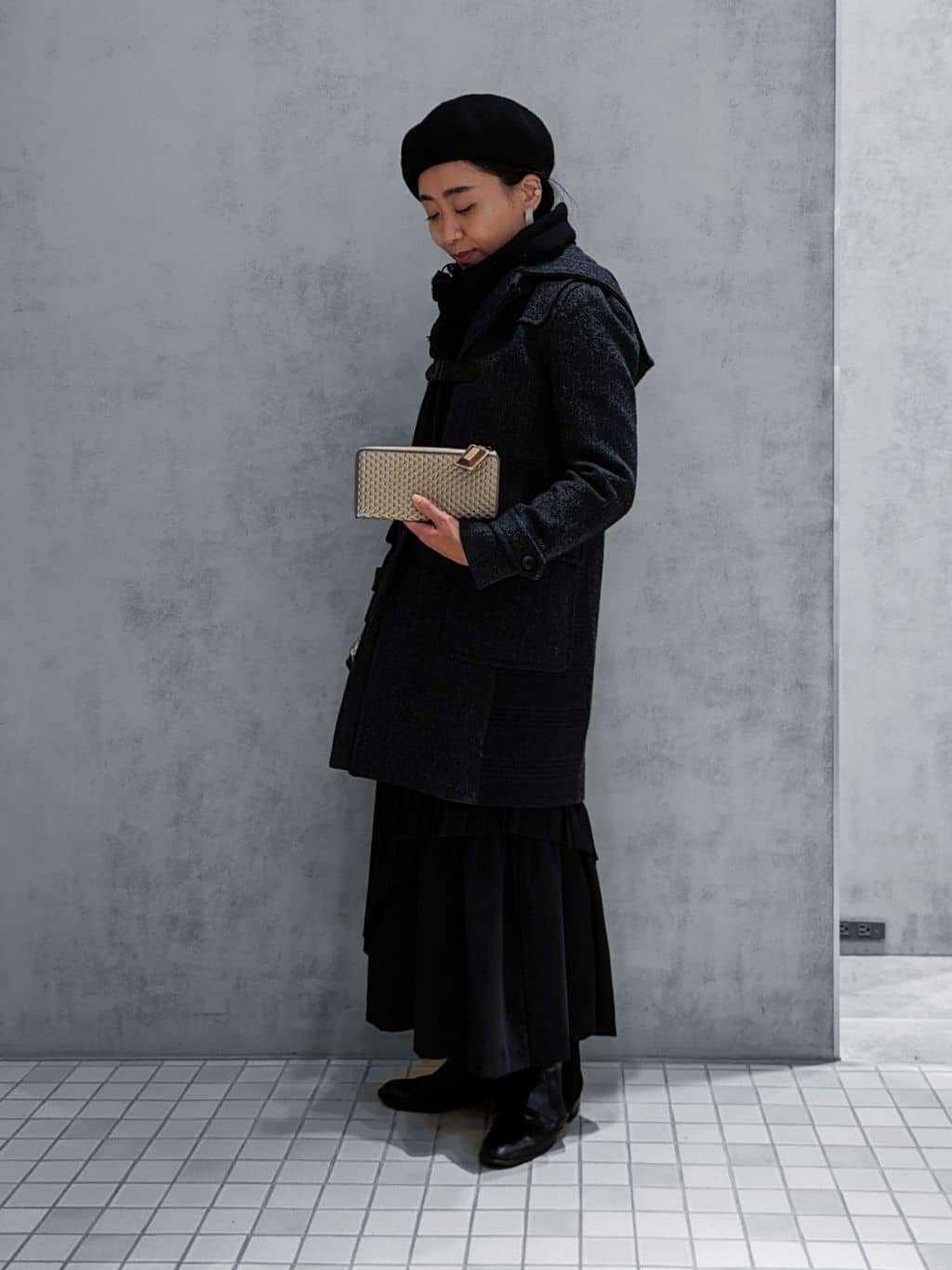 MTさんの「HIROKO HAYASHI｜CARATI（カラーティ）長財布ミニ」を使ったコーディネート