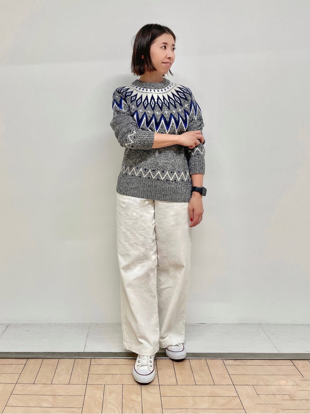 Akiさんの「Dessin｜【CONVERSE/コンバース】ハイカット」を使ったコーディネート