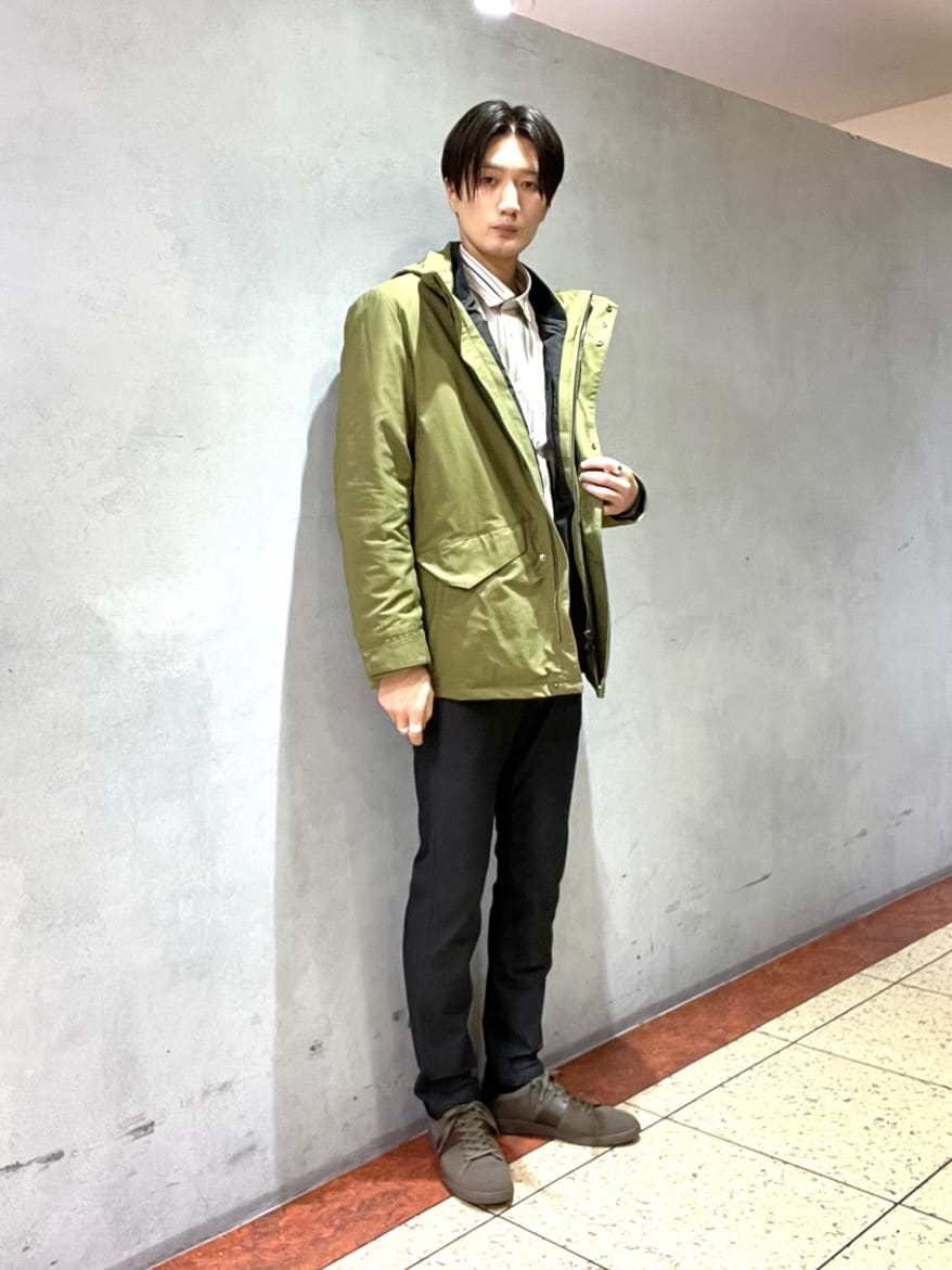 Seiyaさんの「TAKEO KIKUCHI｜【3WAY／撥水】ドビーメモリー ダウンライナーブルゾン」を使ったコーディネート