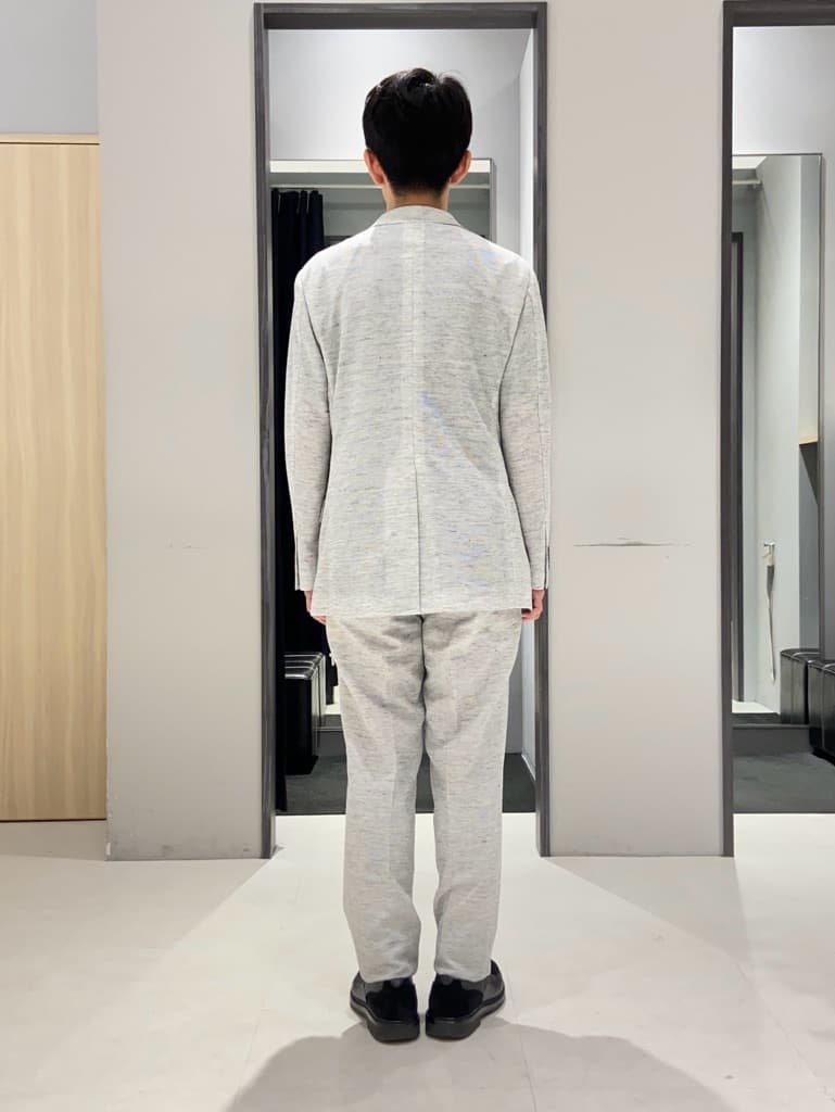 わいずみさんの「TAKEO KIKUCHI｜【尾州織】リネンブレンド メッシュ ジャケット」を使ったコーディネート