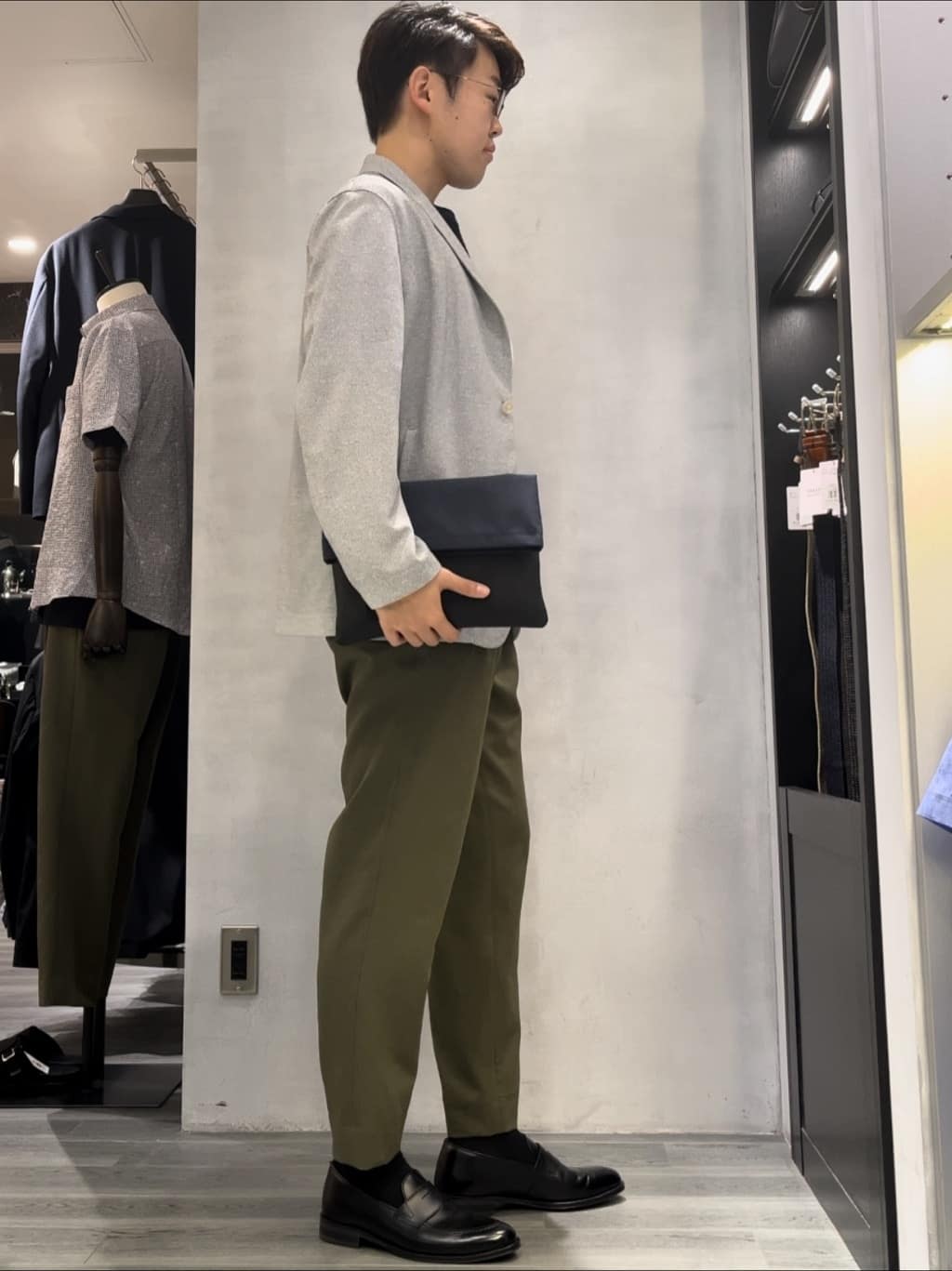 ジュンさんの「TAKEO KIKUCHI｜【2WAY】ショルダー クラッチバッグ」を使ったコーディネート