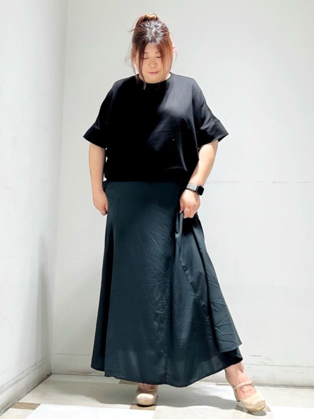 yumiさんの「ESPERANZA｜3WAYチャンキーヒールパンプス」を使ったコーディネート