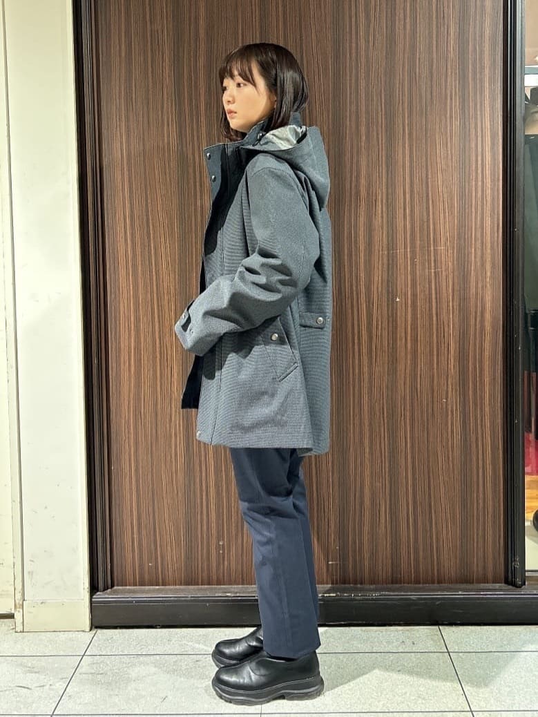 さやさんの「TAKEO KIKUCHI｜【全7サイズ&times;8色展開！】トップマルチヘリンボン パンツ」を使ったコーディネート